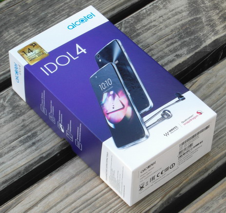 Упаковка телефона Alcatel Idol 4