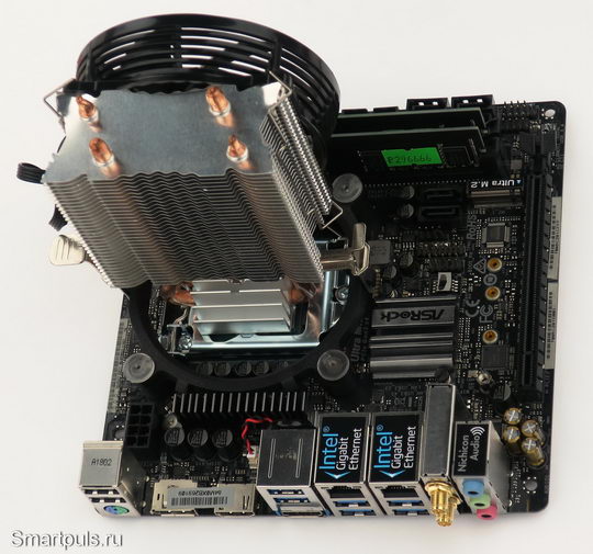 обзор материнской платы ASRock Z370M-ITX/ac