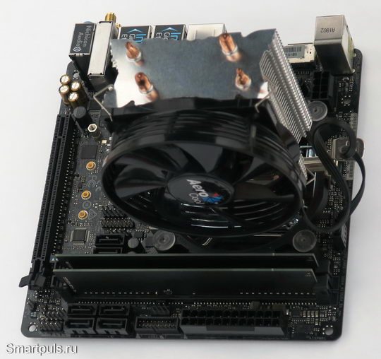 обзор материнской платы ASRock Z370M-ITX/ac