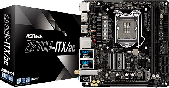 Материнская плата ASRock Z370M-ITX/ac