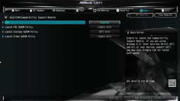 BIOS (UEFI) материнской платы ASRock Z370M-ITX/ac - раздел Boot