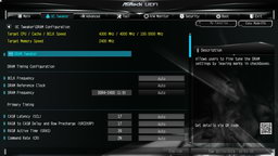 BIOS (UEFI) материнской платы ASRock Z370M-ITX/ac - раздел OC Tweaker