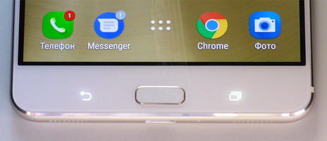 Телефон (смартфон) Asus Zenfone 3 Ultra (ZU680KL) - подсветка сенсорных кнопок