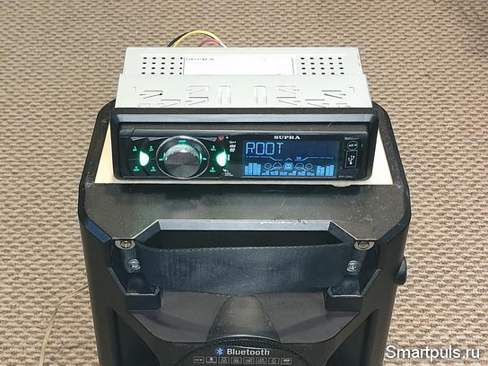 Использование автомагнитолы для ремонта Bluetooth колонки