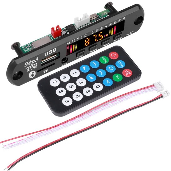 модуль Bluetooth, FM, mp3, AUX, USB - обзор