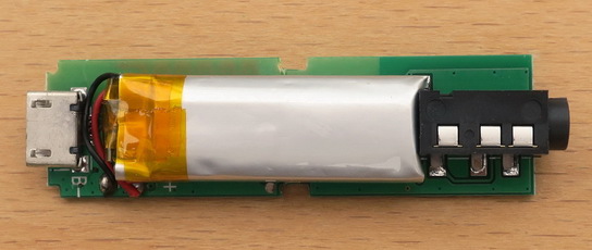 плата Bluetooth-приёмника Essager с обратной стороны
