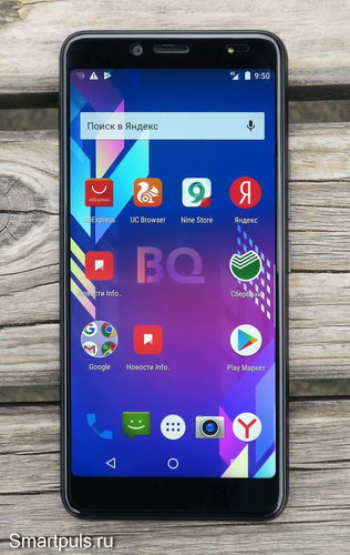 Тест и обзор смартфона BQ-6001L Jumbo