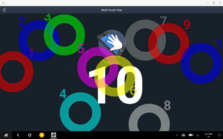 Multi touch test