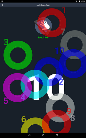 Multi-touch test