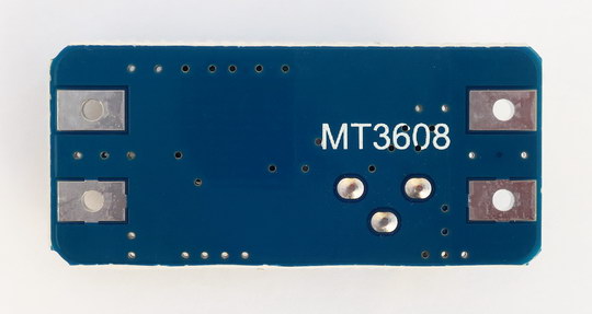 Обратная сторона платы mt3608