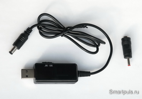 DC-DC преобразователь с 5 V (USB) на 9 и 12 V - тест и обзор