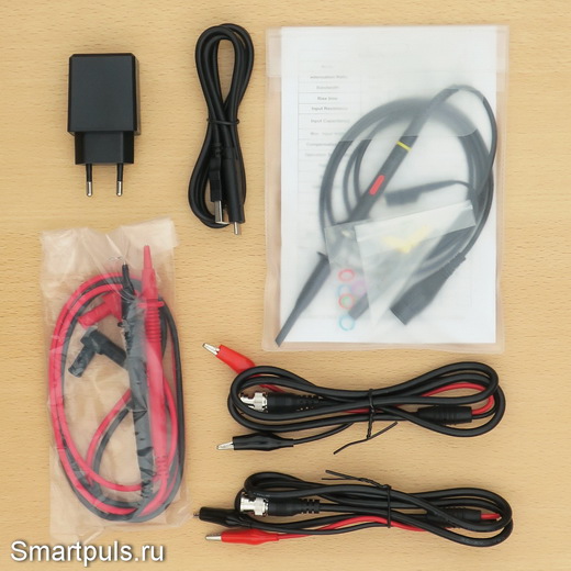 Комплектация Hantek 2D72