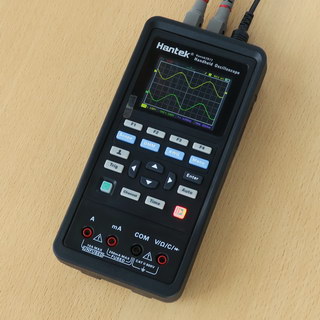 Портативный двухканальный цифровой осциллограф Hantek 2D72 - тест и обзор