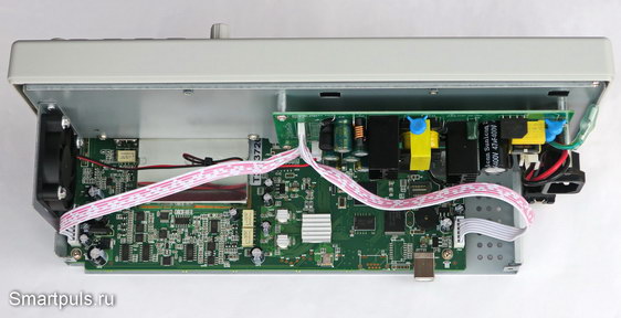 Разборка осциллографа Hantek DSO5102P
