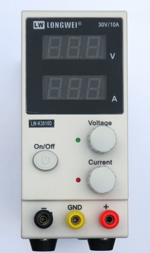 Обзор лабораторного блока питания LW-K3010D - лицевая панель
