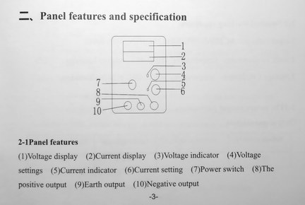 Руководство пользователя лабораторного блока питания Longwei LW-K3010D (30 В 10 А)