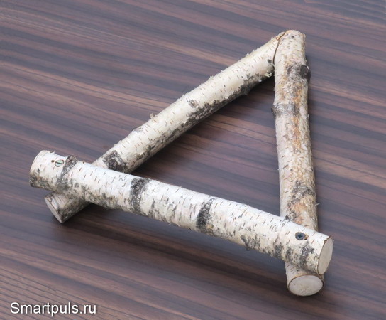 подставка для монитора из берёзы