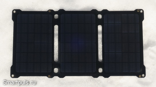 Туристическая солнечная панель Allpowers 21W - тест и обзор