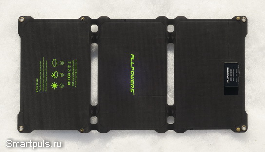 Туристическая солнечная батарея Allpowers 21 Вт - обзор