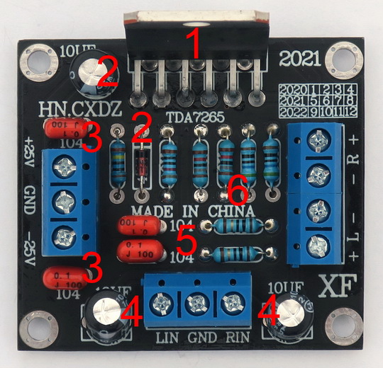 УМЗЧ на TDA7265