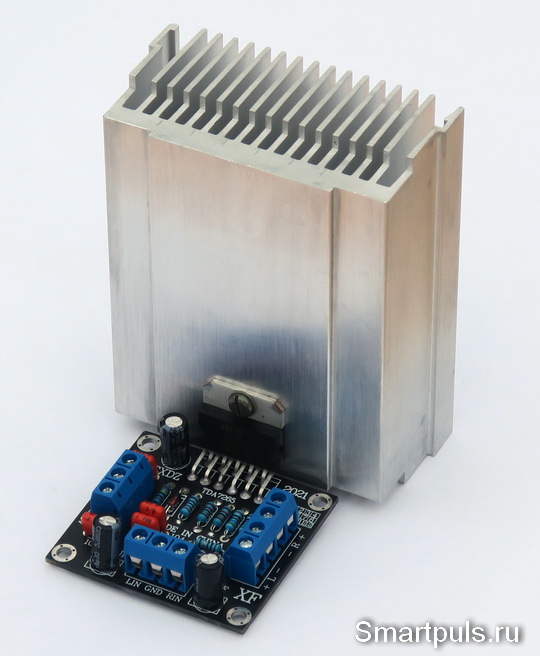 Тест и обзор усилителя мощности звуковой частоты (2x25 W) класса AB с двухполярным питанием на микросхеме TDA7265