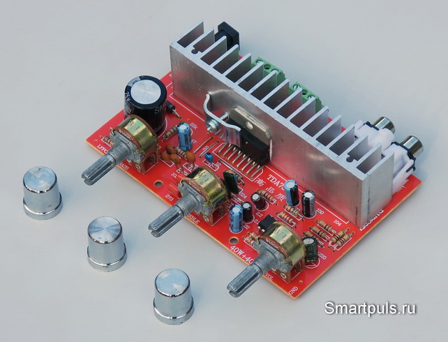 Тест и обзор усилителя мощности звуковой частоты (2x30 W) класса AB на микросхеме TDA7377