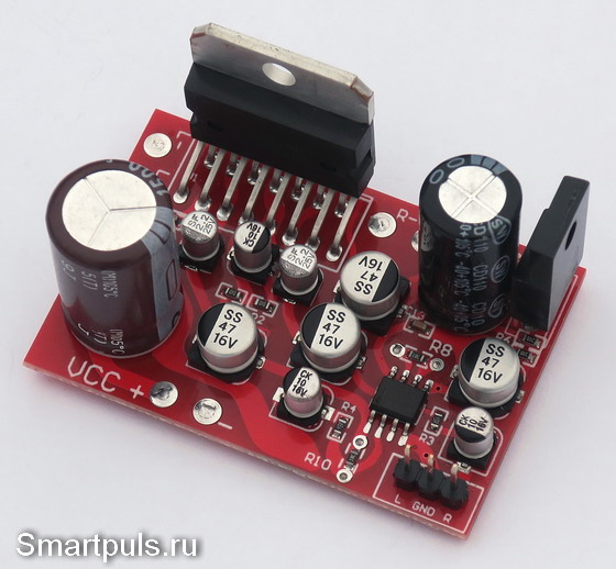 Тест и обзор усилителя мощности звуковой частоты (2x38 W) класса AB на микросхеме TDA7379