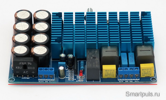 Тест и обзор стереоусилителя мощности звуковой частоты (2x210 W) класса D на микросхеме TDA8954