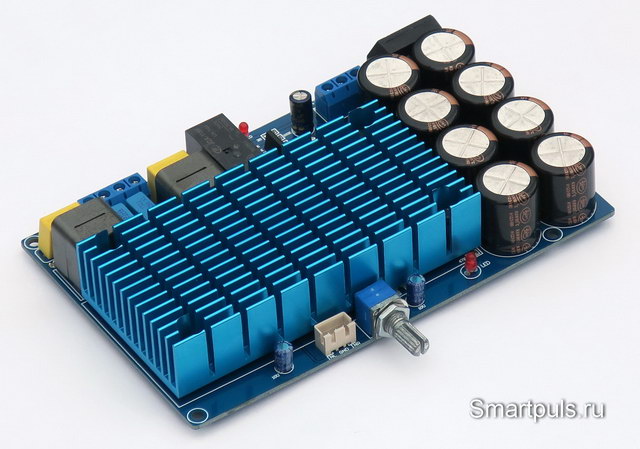 Тест и обзор двухканального усилителя мощности звуковой частоты (2x210 W) класса D на микросхеме TDA8954