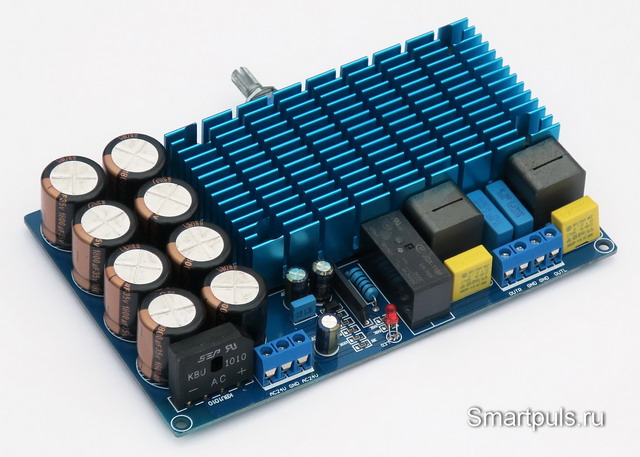 Тест и обзор двухканального усилителя мощности звуковой частоты (2x210 W) класса D на микросхеме TDA8954TH