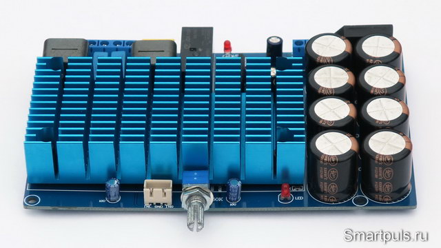 Тест и обзор стерео усилителя мощности звуковой частоты (2x210 W) класса D на микросхеме TDA8954