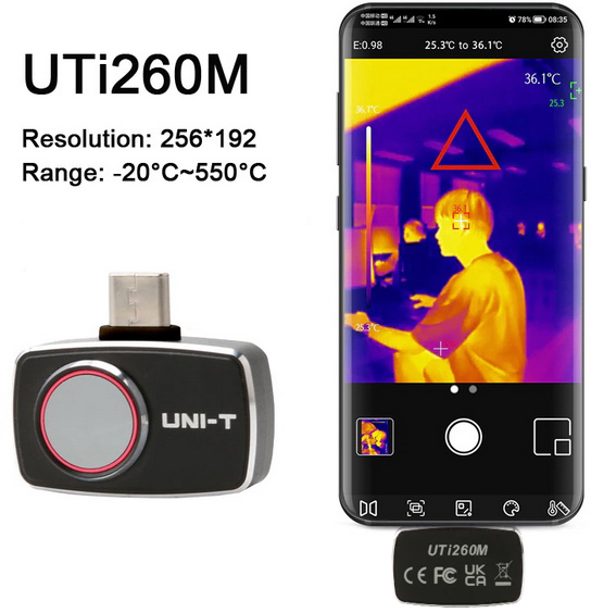 Обзор тепловизора UNI-T UTi260M: золотая середина?