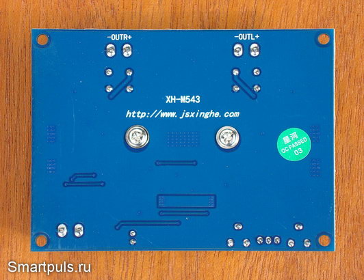 tpa3116d2 - pcb - обратная сторона