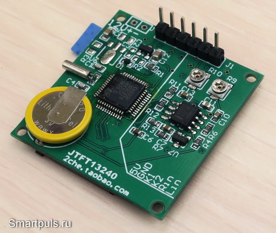 Плата графического индикатора уровня сигнала