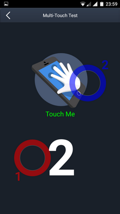 Multi-touch test Doogee x5 max