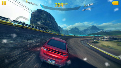 asphalt 8 на планшете Fujitsu stylistic q665