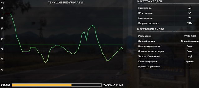 Тест производительности Intel NUC NUC8i7HVK (BOXNUC8i7HVK2) в игре Far Cry 5
