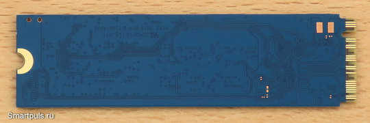 Обратная сторона SSD Kingston NV1 2ТБ M.2 SNVS/2000G