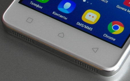 Смартфон lenovo vibe p1m - вызывной динамик
