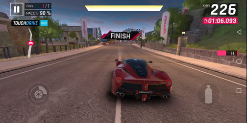 Asphalt 9, тестовый заезд на Neffos X9