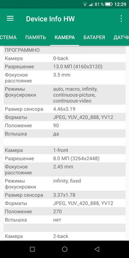 Камера Neffos X9