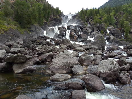 Водопад Учар