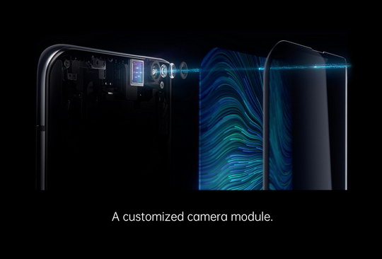 Устройство подэкранной камеры OPPO