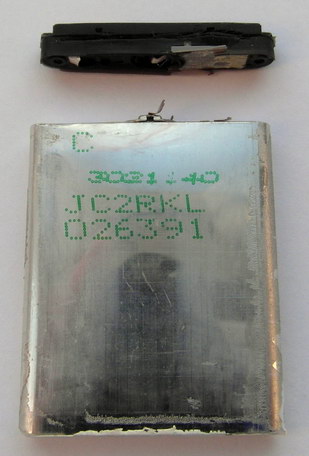 Разборка (литий-ионного) li-ion аккумулятора nokia bl-5b для смартфонов