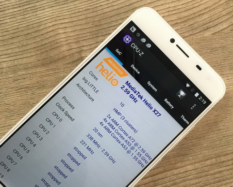 Umi Z -  первый в мире смартфон на процессоре MediaTek Helio X27