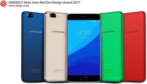 Смартфон UMIDIGI C NOTE (UMi C NOTE) - внешний вид