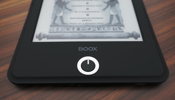 Органы управления электронной книги (ридера) ONYX BOOX Cleopatra 3