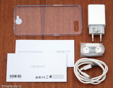 Комплектация телефона OPPO RX17 Neo