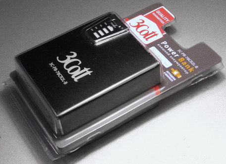 Универсальный внешний аккумулятор (Power Bank) 3Cott 3C-PB-78CR2L-B - вид в упаковке