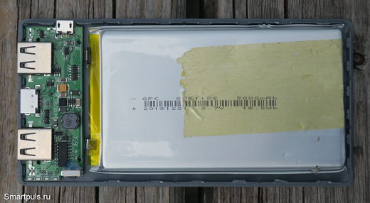 разборка power bank Canyon CNS-TPBP5DG